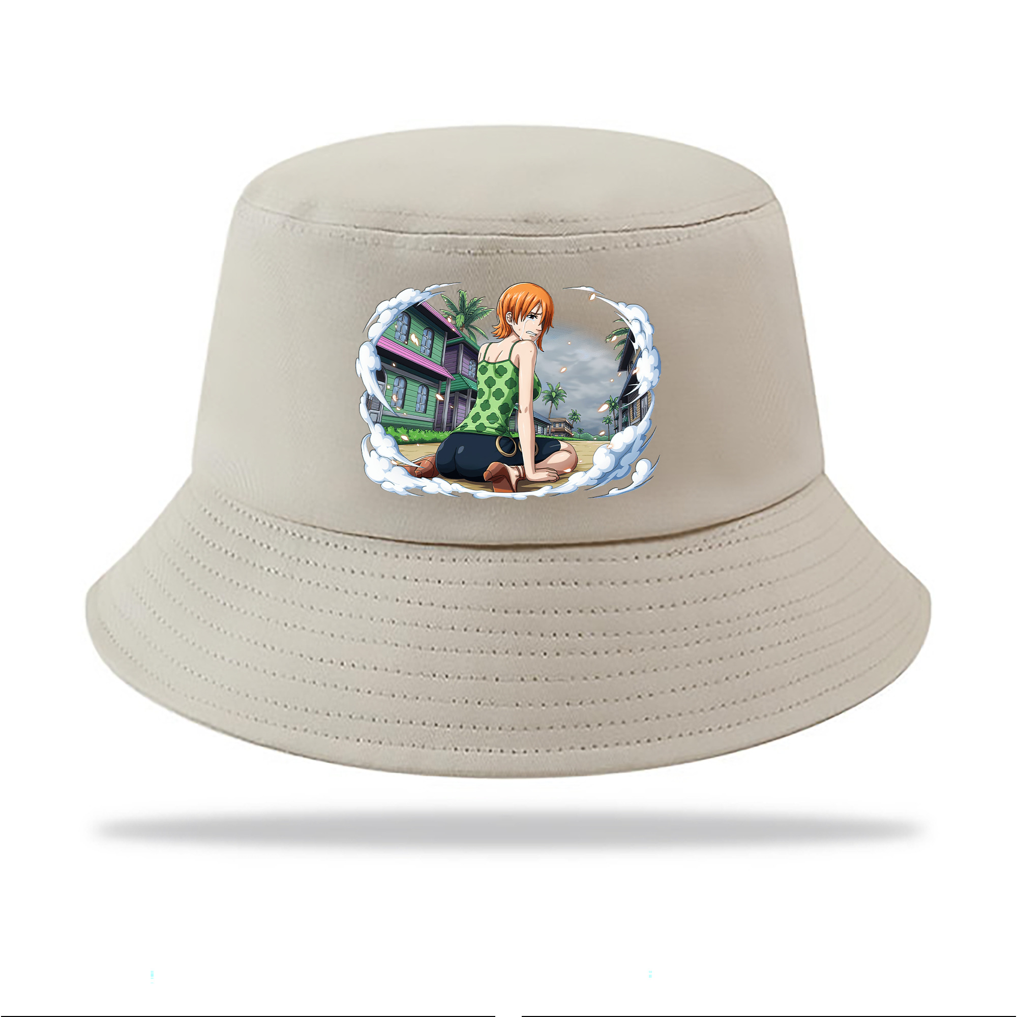 （画像用） ワンピース ナミ ONE PIECE Nami アウトドア日除けバケットハット